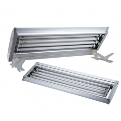 Boyu PLF60 - Calha de iluminação 4 x 24W T5