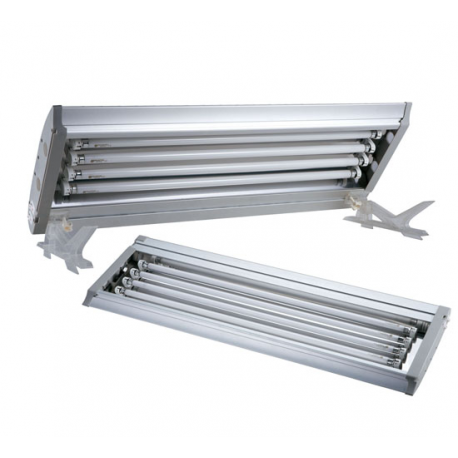 Boyu PLF80 - Calha de iluminação 4 x 24W T5