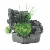 Fluval Chi Deco- Rocha com plantas